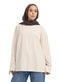 Latte V-Over Size Long-Sleeve - Khotwh
