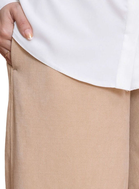 Latte Velvet Wide Leg (W) - Khotwh