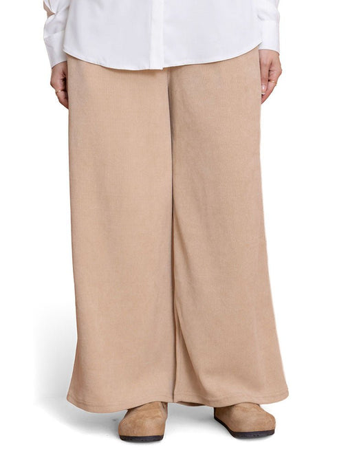 Latte Velvet Wide Leg (W) - Khotwh