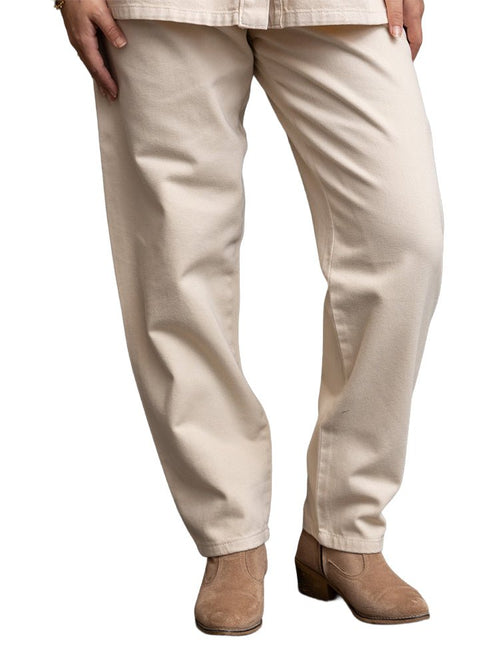 Latte Wide Gabardine Pants - Khotwh