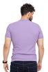 Lavander Zigzag F - S.Knit Polo T-shirt - Khotwh