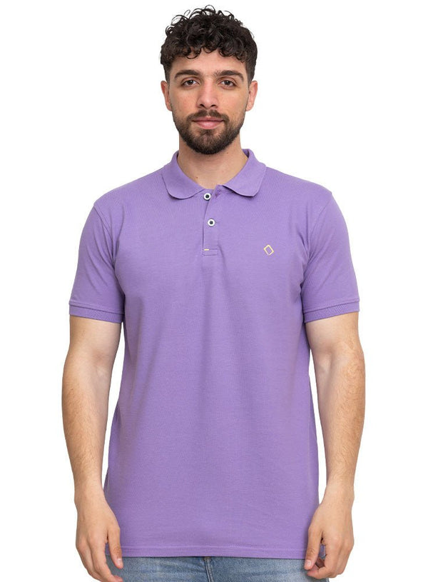 Lavender Basic Polo - Khotwh