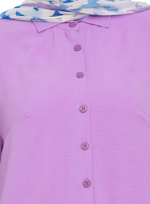 Lavender CY - Over Size Shirt - Khotwh