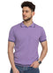 Lavender Design 10 - F - Polo Neck T-Shirt - Khotwh