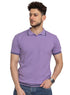 Lavender Design 10 - F - Polo Neck T-Shirt - Khotwh
