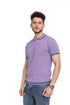 Lavender Design 10 - F - Polo Neck T-Shirt - Khotwh