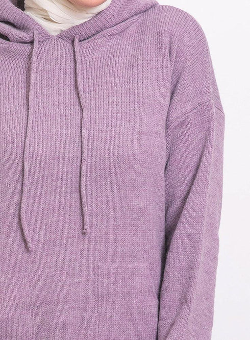 Lavender Hoodie Pullover - Khotwh
