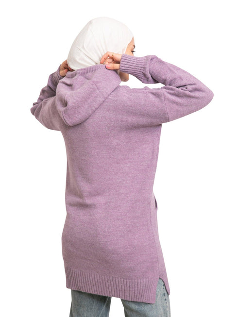 Lavender Hoodie Pullover - Khotwh