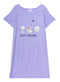Lavender Night Shirt - Design 1 - Khotwh