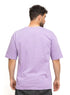 Lavender Over Size Round T-Shirt - Khotwh