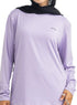 Lavender Sporting Long-Sleeve T-Shirt - Khotwh
