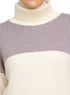 Lavender Striped Pullover Design 1 - Khotwh