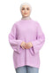 Lavender Upside Sleeve Pullover - Khotwh