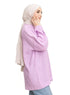 Lavender Upside Sleeve Pullover - Khotwh