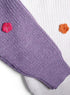 Lavender*Tan Flower Pullover - Khotwh