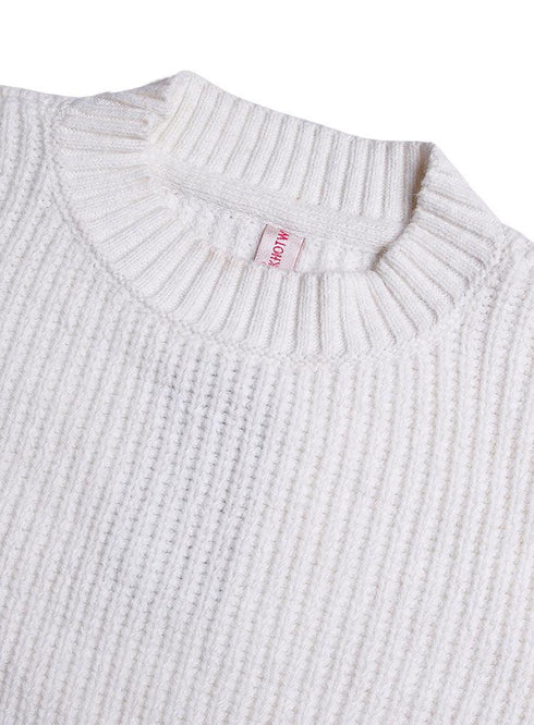 Lavender*Tan Flower Pullover - Khotwh