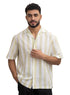 Lemon - Design 6 Striped Tennis Collar Shirt - Khotwh