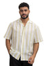 Lemon - Design 6 Striped Tennis Collar Shirt - Khotwh