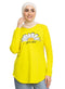 Lemon Printed Long - Sleeve Design 18 - Khotwh