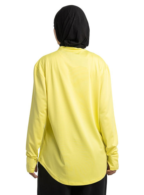 Lemon Sporting Long - Sleeve T-Shirt - Khotwh