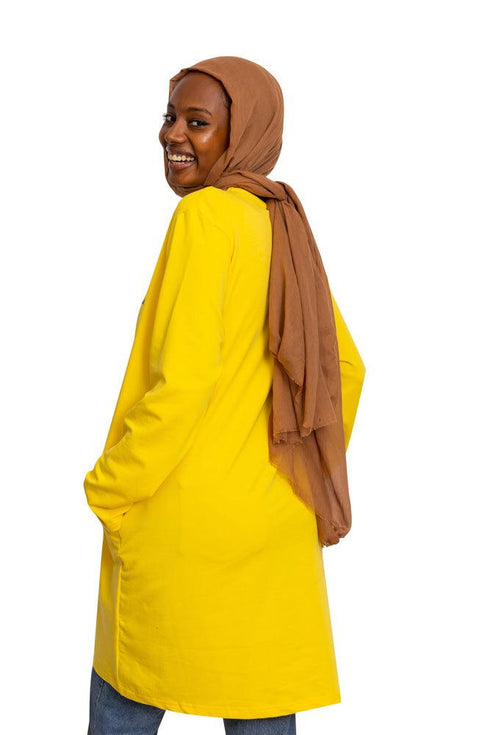 Lemon Verbana Basic Tunic - Love - Khotwh
