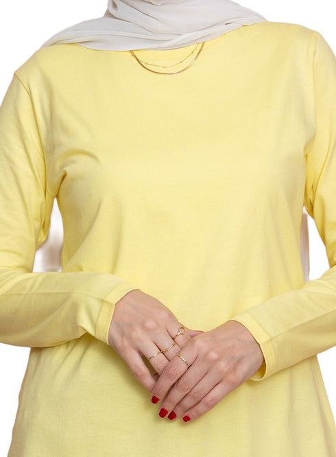 Lemon Verbana Cur.Long - Sleeve - Khotwh
