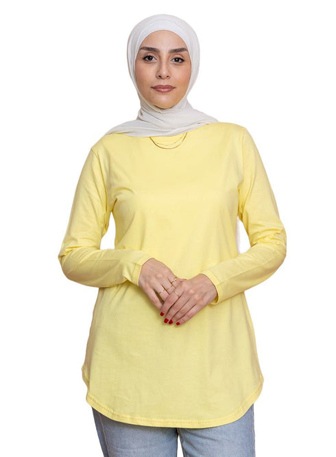 Lemon Verbana Cur.Long - Sleeve - Khotwh