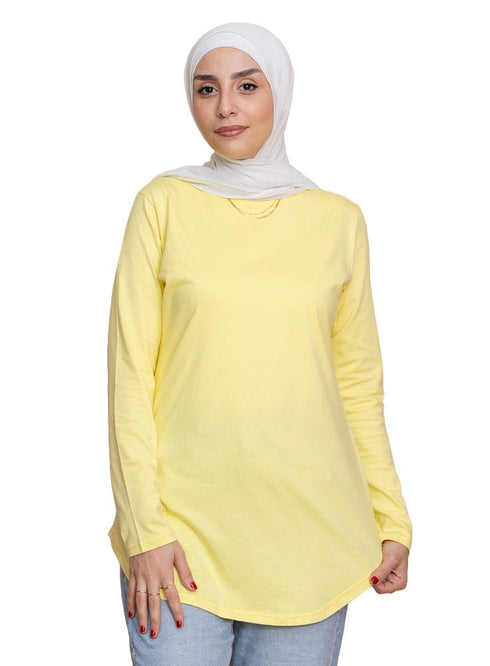 Lemon Verbana Cur.Long - Sleeve - Khotwh