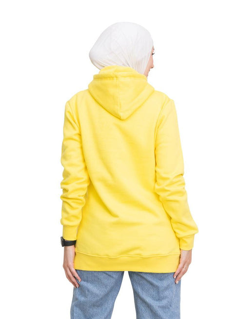 Lemon Verbana Printed - HoodieV Design 61 - Khotwh