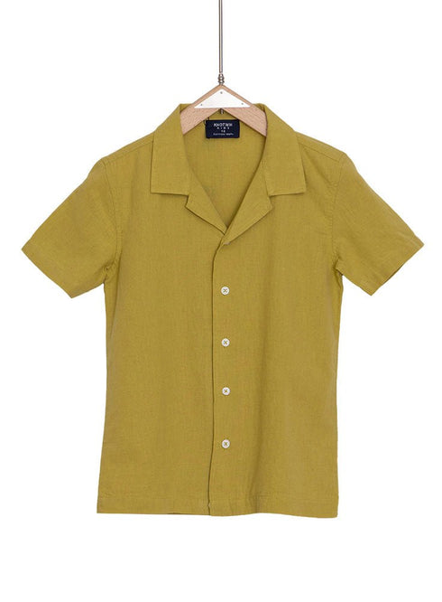 Lentil Kids Linen Shirt - Khotwh