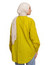 Lentil Pocket Over Size Linen Shirt - Khotwh