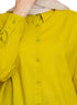 Lentil Pocket Over Size Linen Shirt - Khotwh