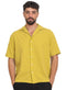 Lentil Tennis Collar Linen Shirt - Khotwh