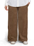 Light Chocolate Velvet Wide Leg (W) - Khotwh