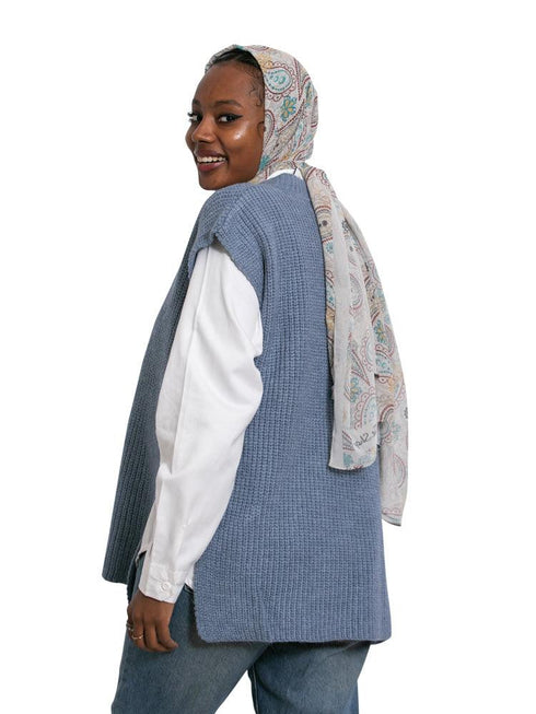 Light Jeans Cut Pelt Pullover - Khotwh