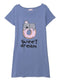 Light Jeans Night Shirt - Design 14 - Khotwh