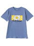 Light Jeans Printed O.S Short - Sleeve Design 13 - Khotwh
