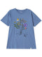 Light Jeans Printed O.S Short - Sleeve Design 17 - Khotwh