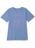 Light Jeans Printed O.S Short - Sleeve Design 6 - Khotwh