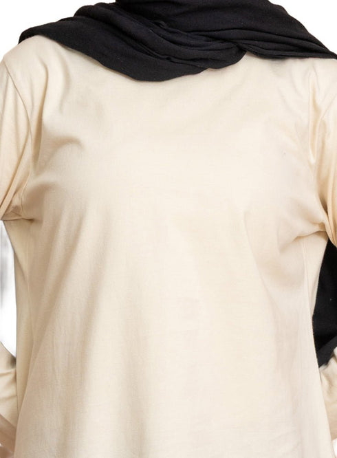 Light Latte Cur.Long - Sleeve - Khotwh