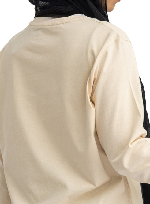 Light Latte Cur.Long-Sleeve - Khotwh