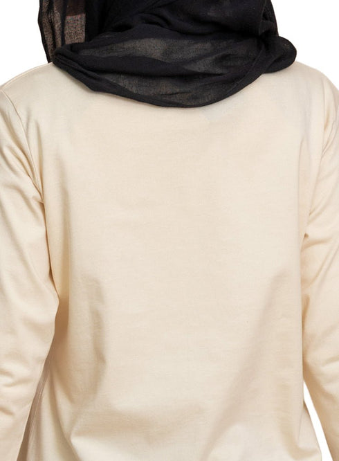 Light Latte Cur.Long - Sleeve - Khotwh