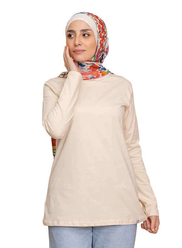 Light Latte Long - Sleeve - Khotwh