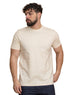 Light Latte Relaxed Round T-Shirt - Khotwh