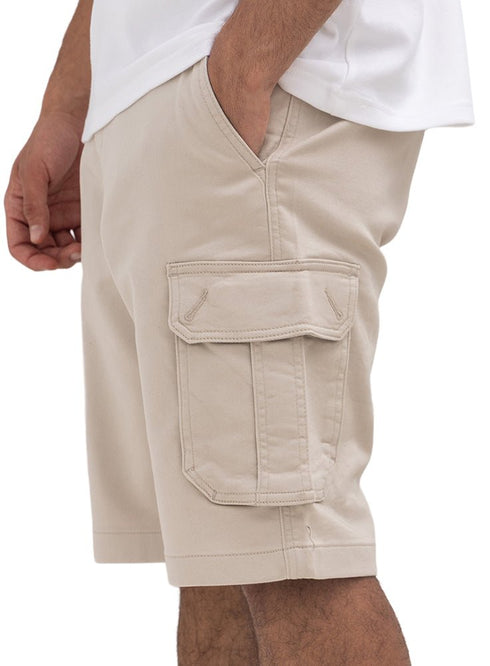 Light Latte Roma - Cargo Short - Khotwh