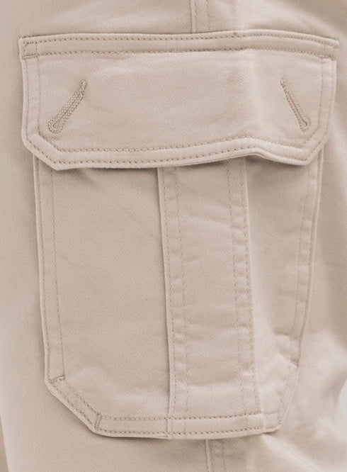 Light Latte Roma - Cargo Short - Khotwh