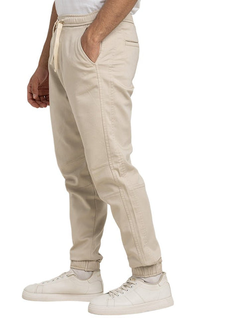 Light Latte Roma - Elastic Pant - Khotwh