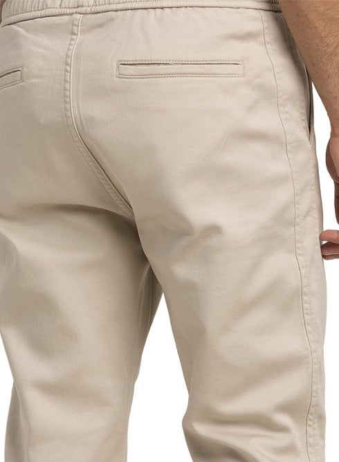 Light Latte Roma - Elastic Pant - Khotwh