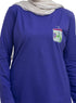 Light purple-Design 4 Printed Long-Sleeve - Khotwh