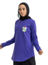 Light purple-Design 4 Printed Long-Sleeve - Khotwh